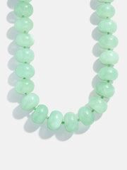 Joan Semi-Precious Necklace - Green Jade