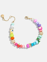 Beaded Custom Charm Bracelet - Multi Beaded Bracelet