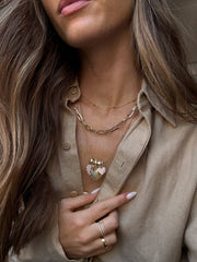 Heart Charm Necklace - Heart