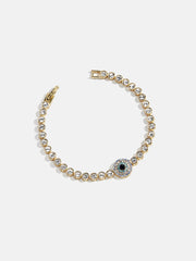 Amalie Evil Eye Tennis Bracelet - Single Evil Eye