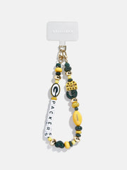 NFL Beaded Phone Charm - Green Bay Packers