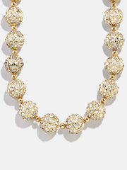 Quinn Collar Necklace - Gold/Pavé