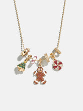 Holly Jolly Christmas Charm Necklace - Gingerbread Man