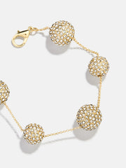 Blair Pearl Bracelet - Gold/Pavé