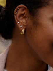 Debra 18K Gold Earrings - 3MM Debra Earring