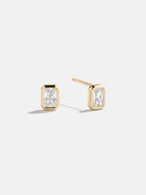 Bianca 18K Gold Earrings - Gold/Pavé