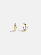 Dawn 18K Gold Earrings - Gold/Pavé