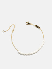 Barbra 18K Gold Pearl Bracelet - Gold/Pearl
