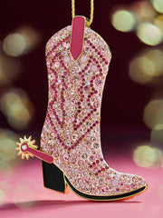 Spur Of The Moment Cowgirl Boot Ornament - Cowboy Boot