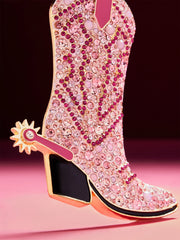 Spur Of The Moment Cowgirl Boot Ornament - Cowboy Boot