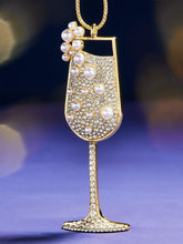 Bubbly and Bright Champagne Ornament - Champagne