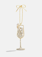 Bubbly and Bright Champagne Ornament - Champagne