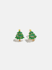 Christmas Tree Stud Earrings - Christmas Tree