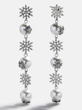 Snow And Behold Drop Earrings - Snowflake