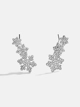 Out Cold Crawler Earrings - Snowflake Ear Crawler