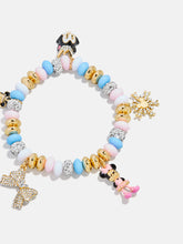 Disney Mickey Mouse & Minnie Mouse Nutcracker Charm Bracelet - Pink/Blue