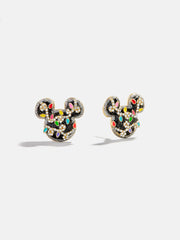 Disney Mickey Mouse Christmas Lights Stud Earrings - Christmas Lights