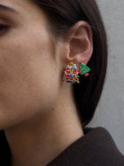 Peanuts Charlie Brown Christmas Earring Set - Multi