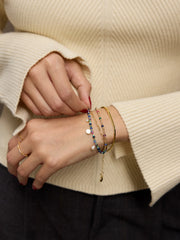 Rowan Semi-Precious Layered Bracelet - Positano