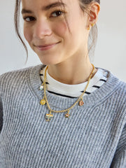 Happy Hanukkah Kids' Charm Necklace - Menorah