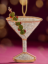 Pitted and Poured Martini Ornament - Martini