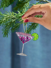 Sippin’ Pretty Cosmo Ornament - Cosmopolitan