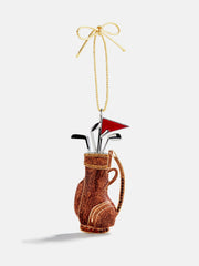 Holiday On The Green Golf Ornament - Golf Bag