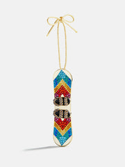 Shred The Season Snowboard Ornament - Snowboard