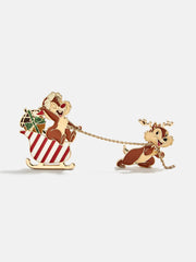 Disney Chip ‘N Dale Sledding Pin - Chip N' Dale Sledding Pin