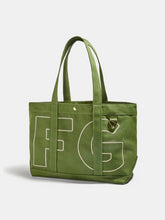Custom Alpha Tote - Olive Green
