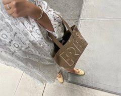 Custom Alpha Tote - Mushroom Taupe