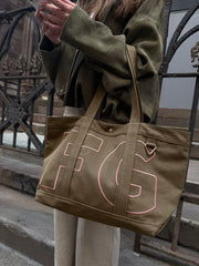 Custom Alpha Tote - Mushroom Taupe