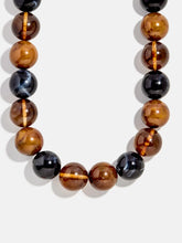 Jane Beaded Necklace - Brown