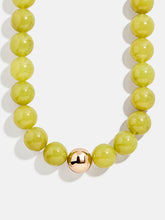 Jane Beaded Necklace - Olive Jade