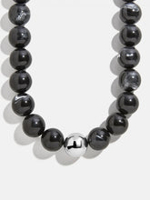 Jane Beaded Necklace - Obsidian