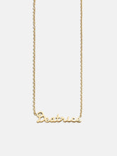 Waterproof Kids’ Custom Nameplate Necklace - Cursive