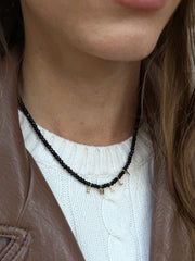 Mini Semi-Precious Custom Necklace - Tiger's Eye