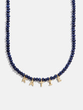 Mini Semi-Precious Custom Necklace - Lapis