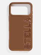 Fine Line Custom iPhone Case - Brown