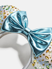 Disney Minnie Mouse Blue Iridescent Headband - Minnie Mouse Blue Iridescent Ears