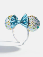 Disney Minnie Mouse Blue Iridescent Headband - Minnie Mouse Blue Iridescent Ears
