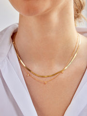 Mini Gia 14K Gold Necklace