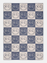 All Smiles Custom Blanket - Denim Blue/Stone