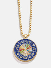18K Gold Reversible Medallion Necklace - Astro