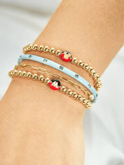 Mickey Initial Pisa Bracelet