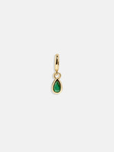 Birthstone Cluster Charm - Emerald