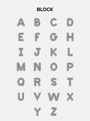 Disc 18K Gold Custom Initial Necklace - Gold/Pavé