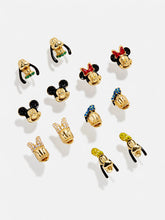 Disney Mickey Mouse 18K Gold Plated Sterling Silver Crystal Studs - Mickey Mouse