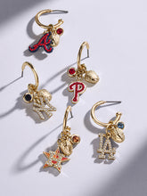 MLB Charm Earrings - New York Yankees