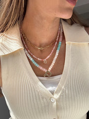 High Energy Semi-Precious Necklace - Heart